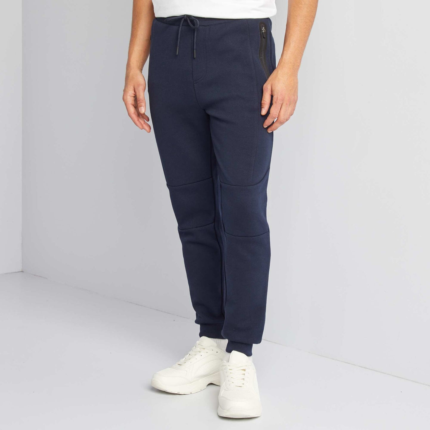 Pantalón de jogging de punto AZUL