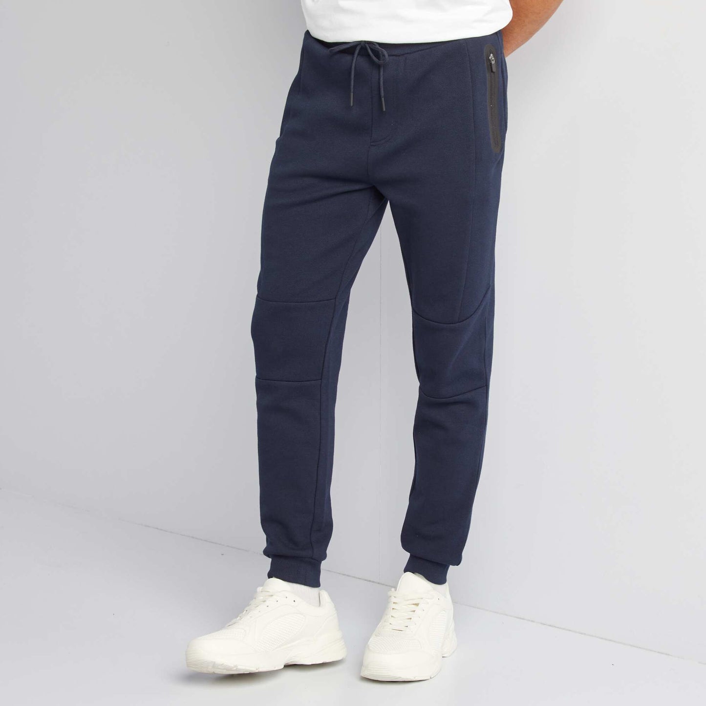Pantalón de jogging de punto AZUL