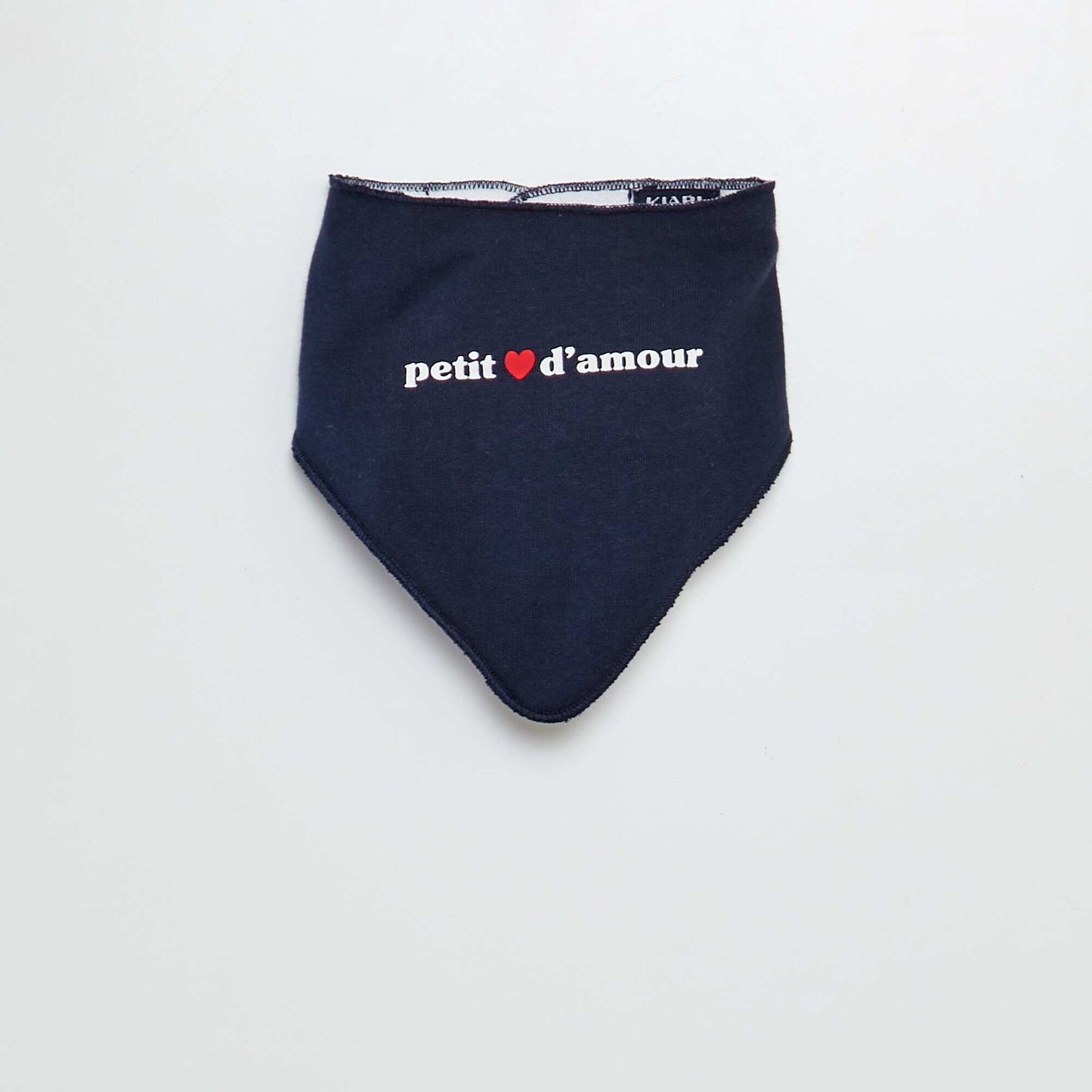 Conjunto de pijama + body + babero - San Valentín AZUL