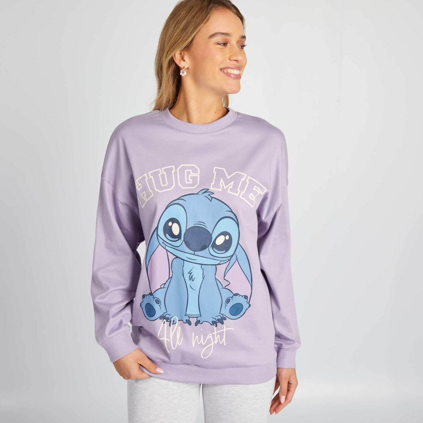 Conjunto de pijama 'Stitch' - 2 piezas PURPURA
