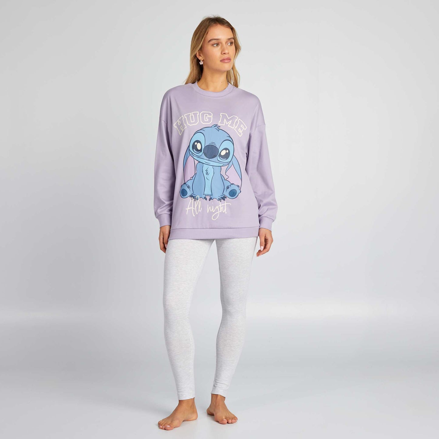 Conjunto de pijama 'Stitch' - 2 piezas PURPURA