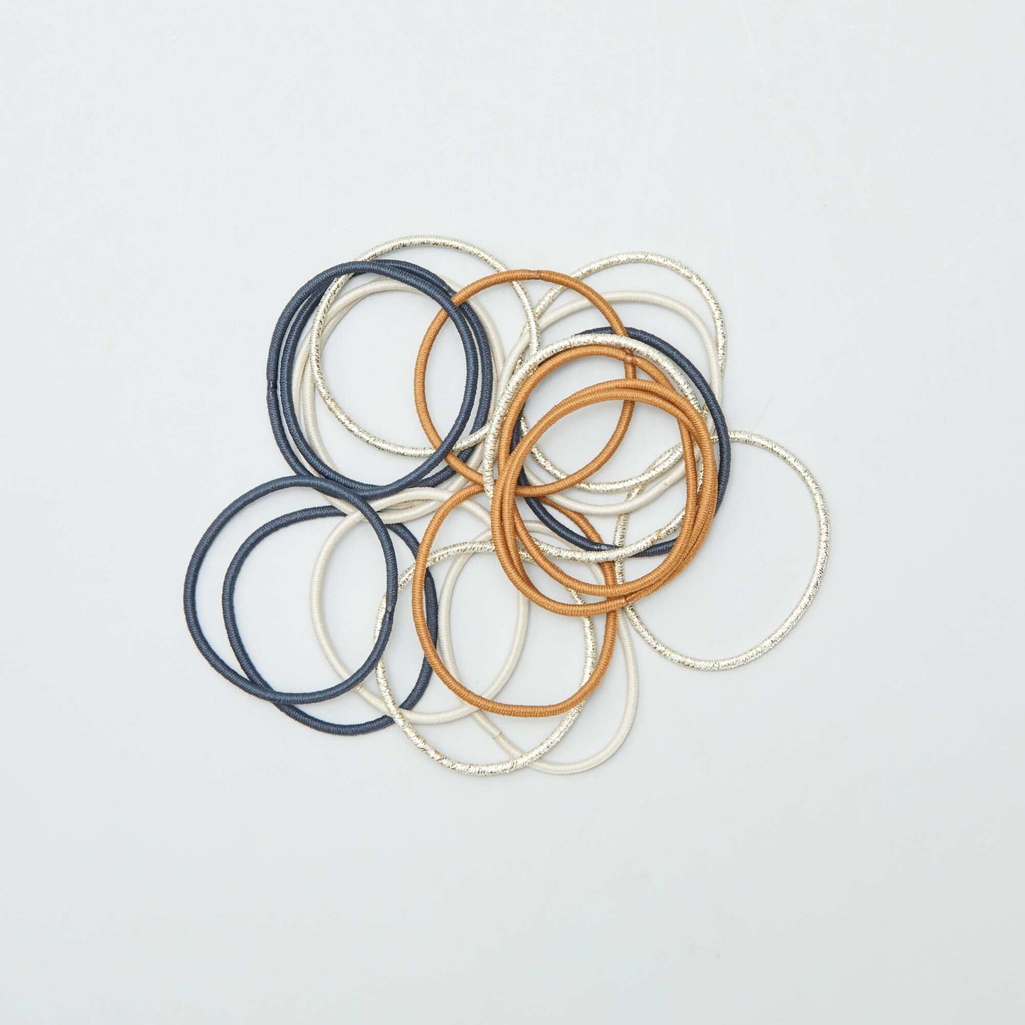 Pack de 20 gomas finas MARRON