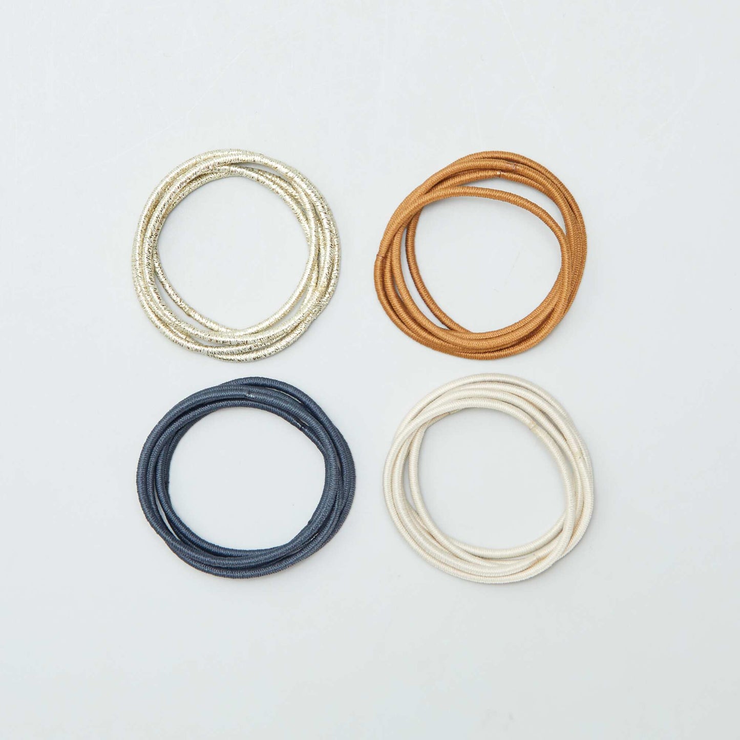 Pack de 20 gomas finas MARRON