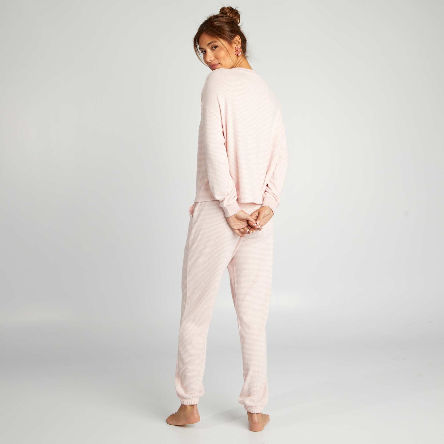 Conjunto de pijama camiseta + pantalón - 2 piezas ROSA