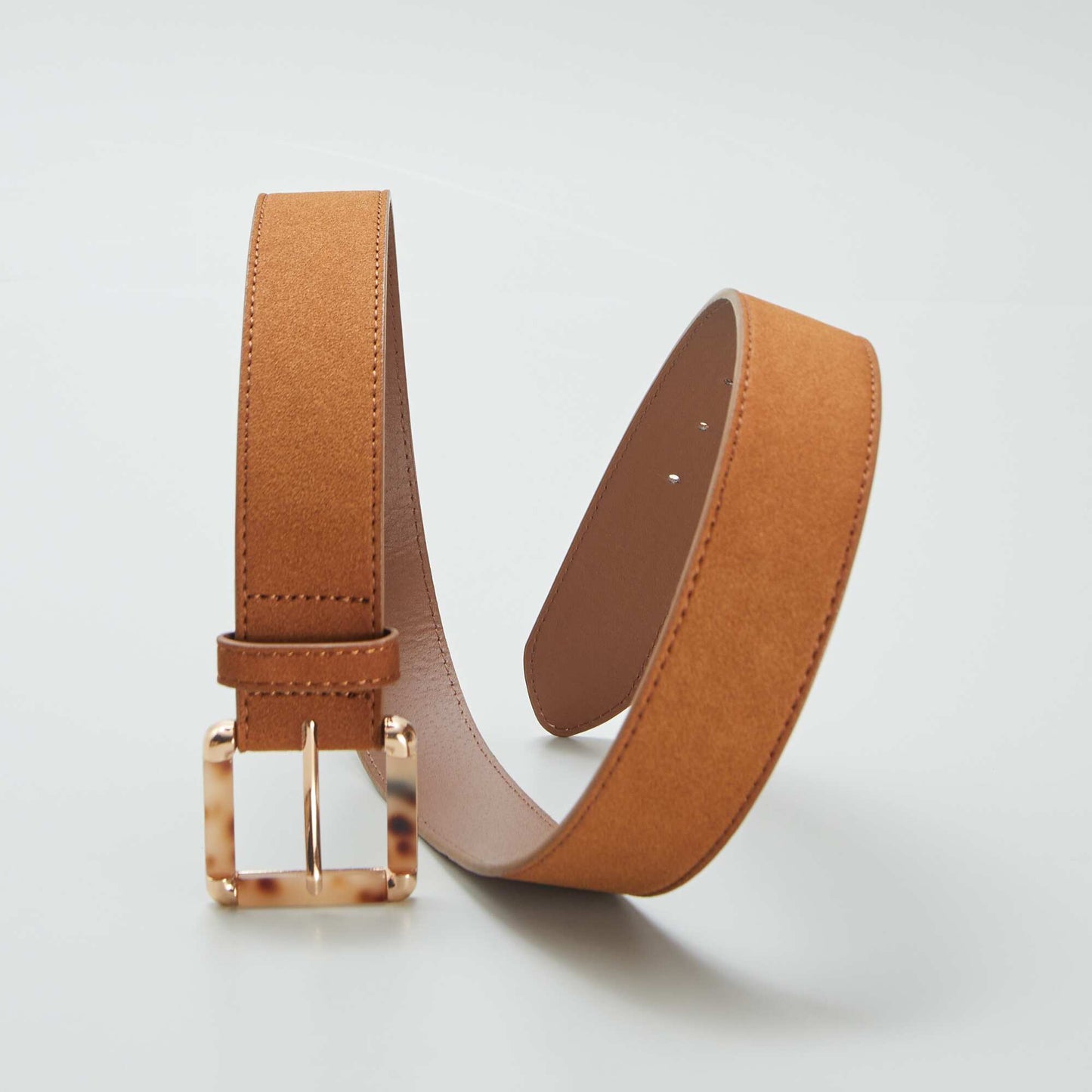 Cinturón de antelina MARRON