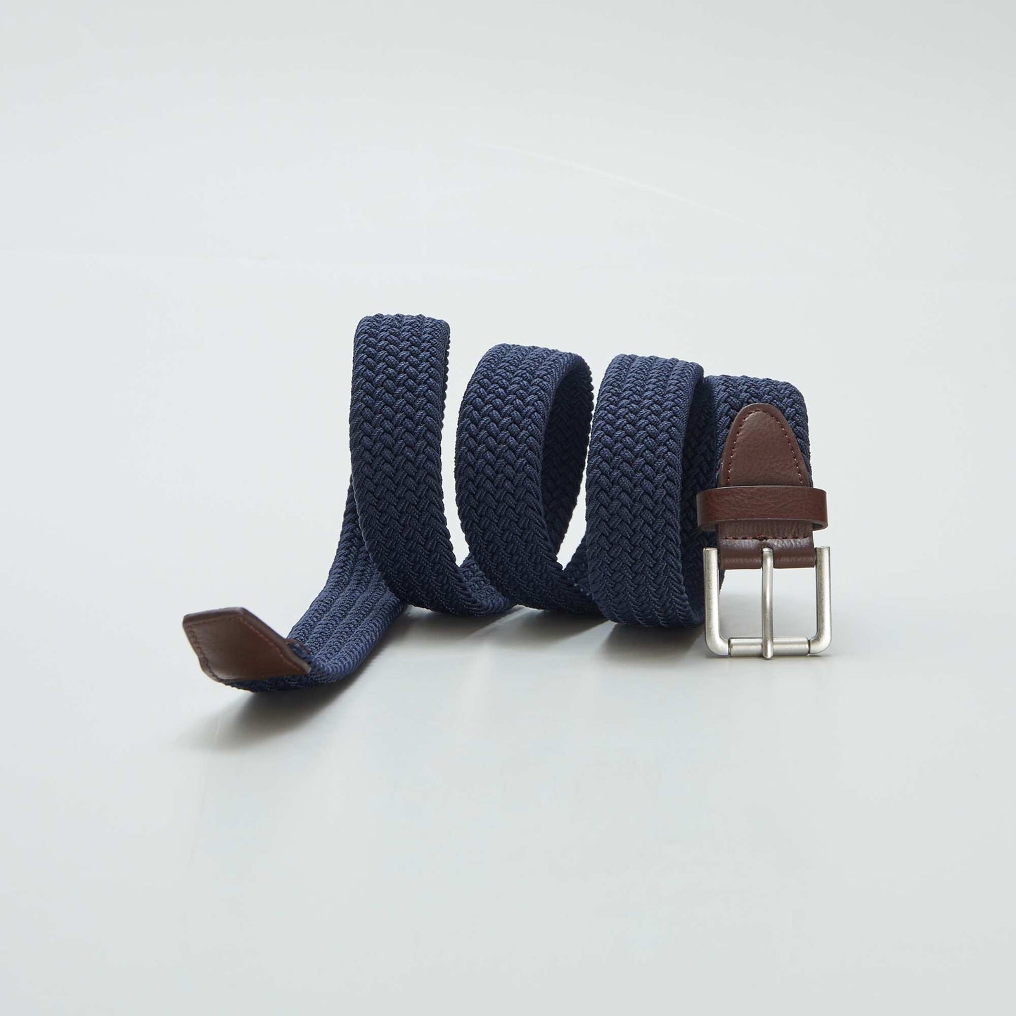 Cinturón en dos materiales AZUL