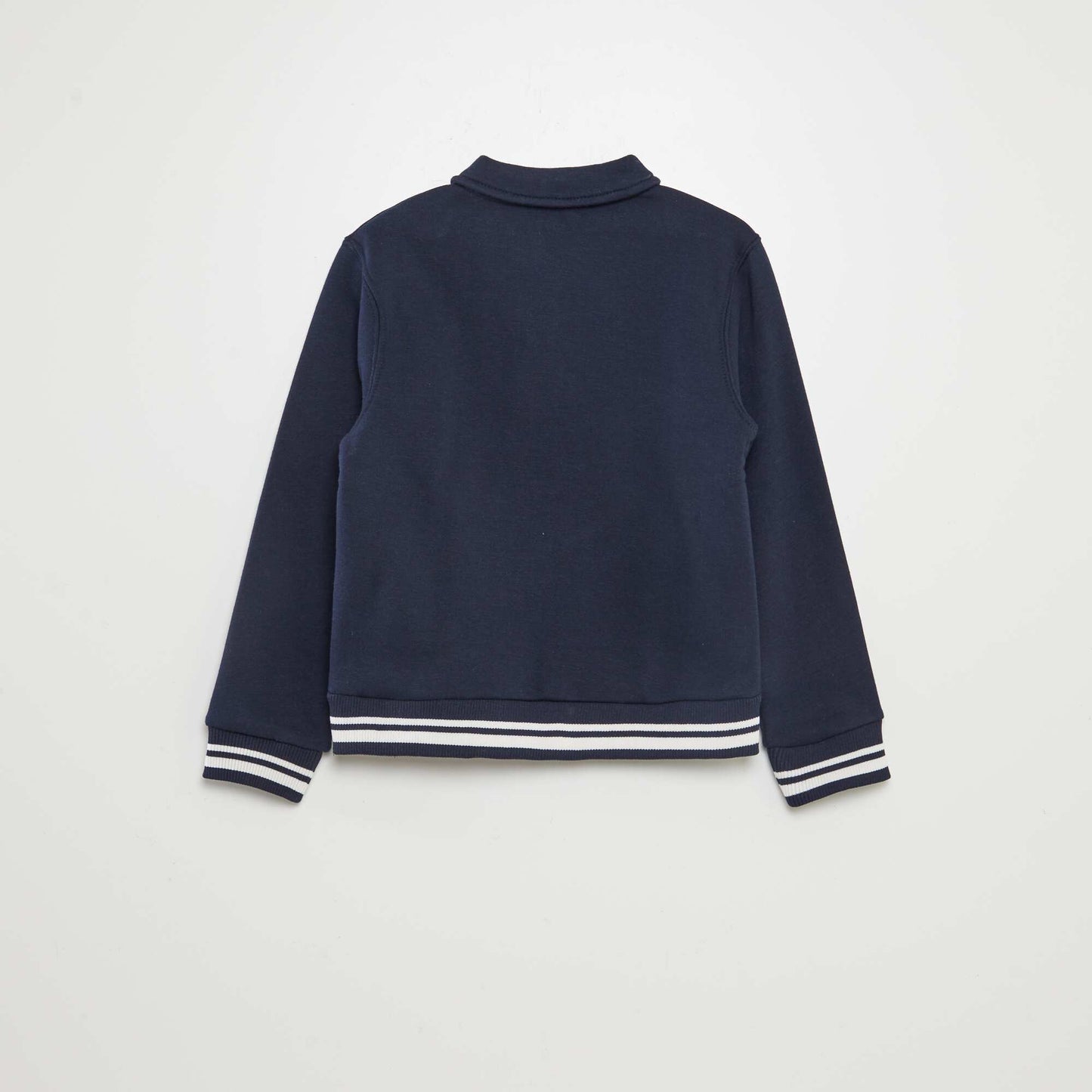 Buzo estilo remera AZUL