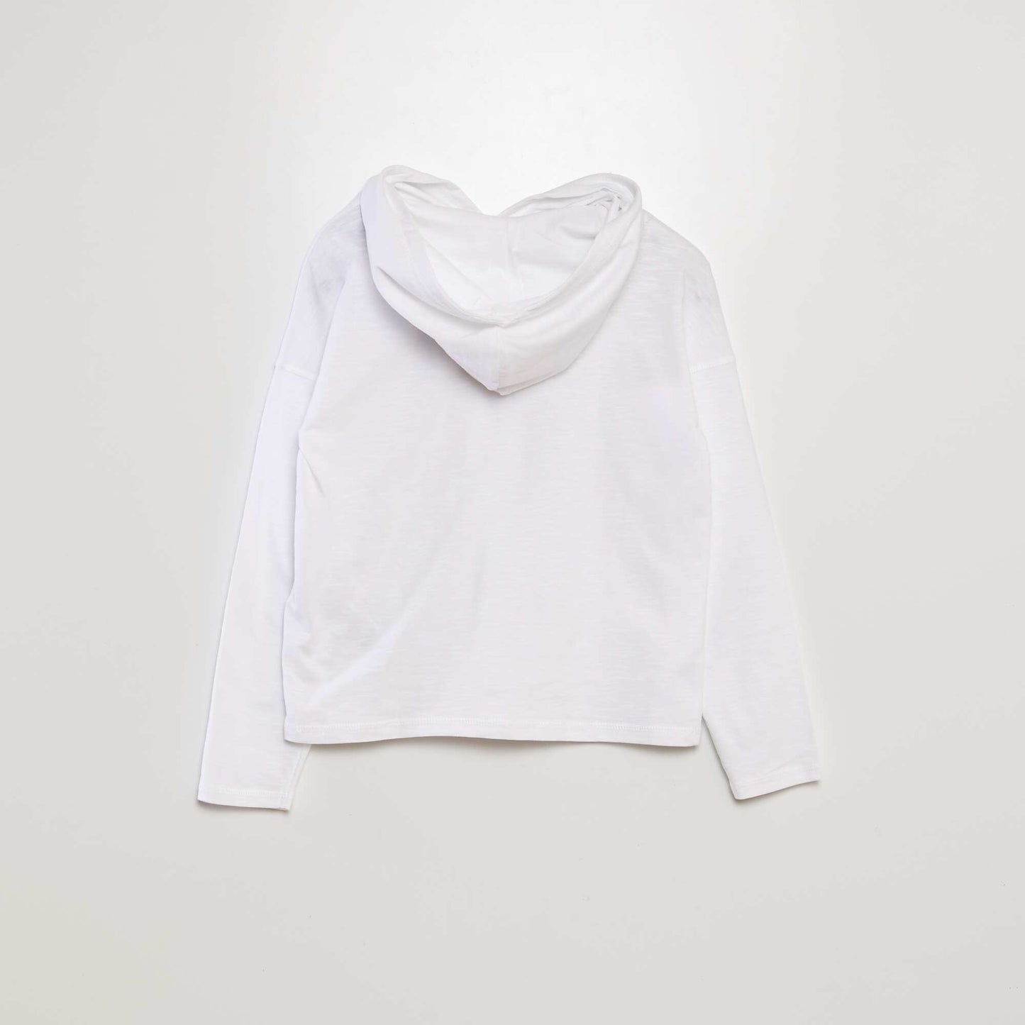 Camiseta con capucha BLANCO