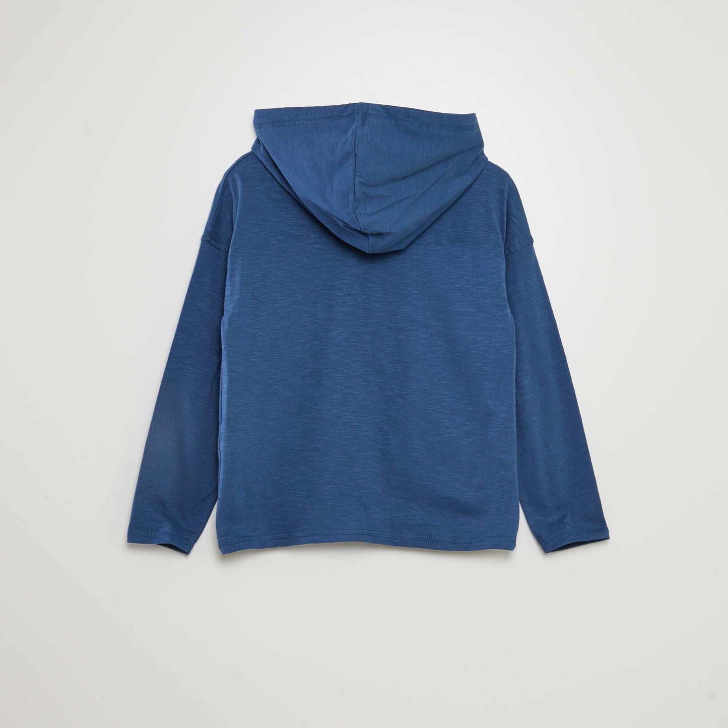 Camiseta con capucha AZUL