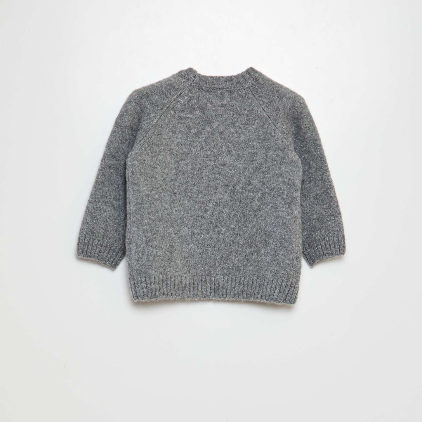 Sweater de punto suave GRIS