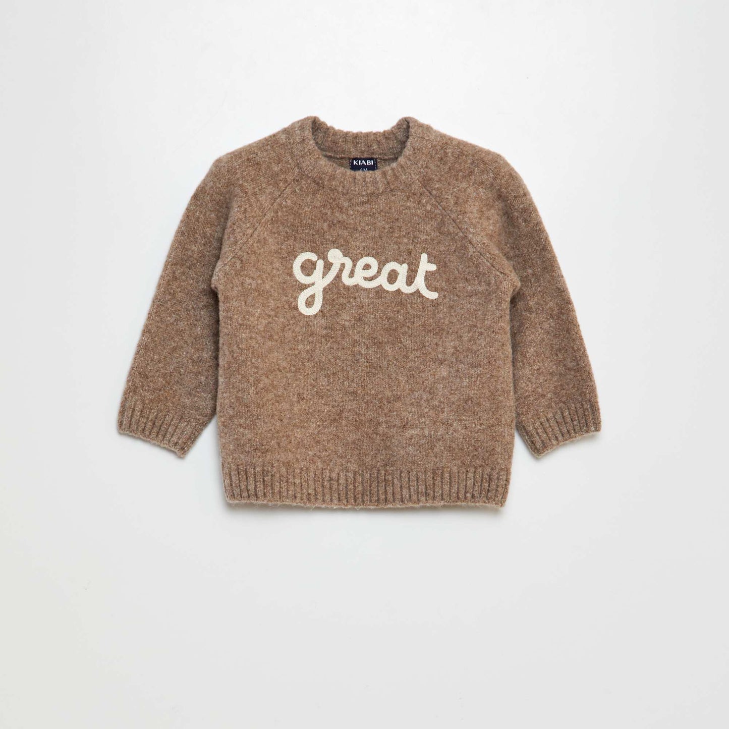 Sweater de punto suave MARRON