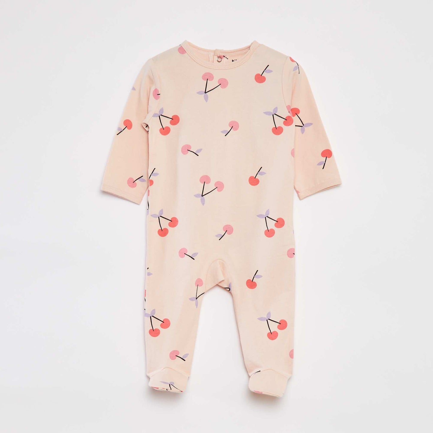 Pijama con pies estampado ROSA