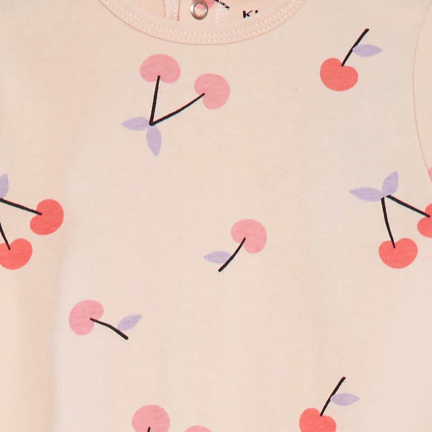Pijama con pies estampado ROSA