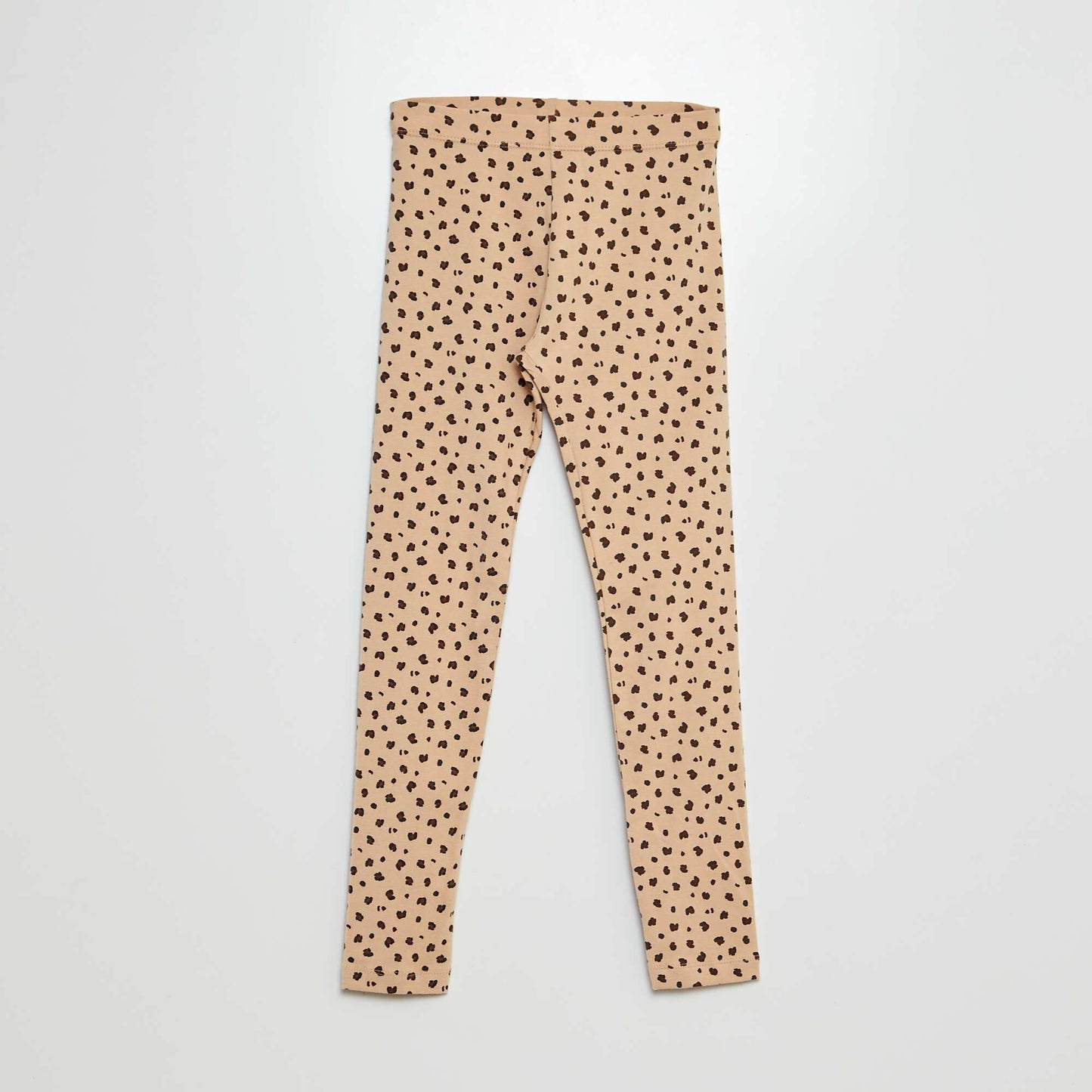 Legging largo de punto BEIGE