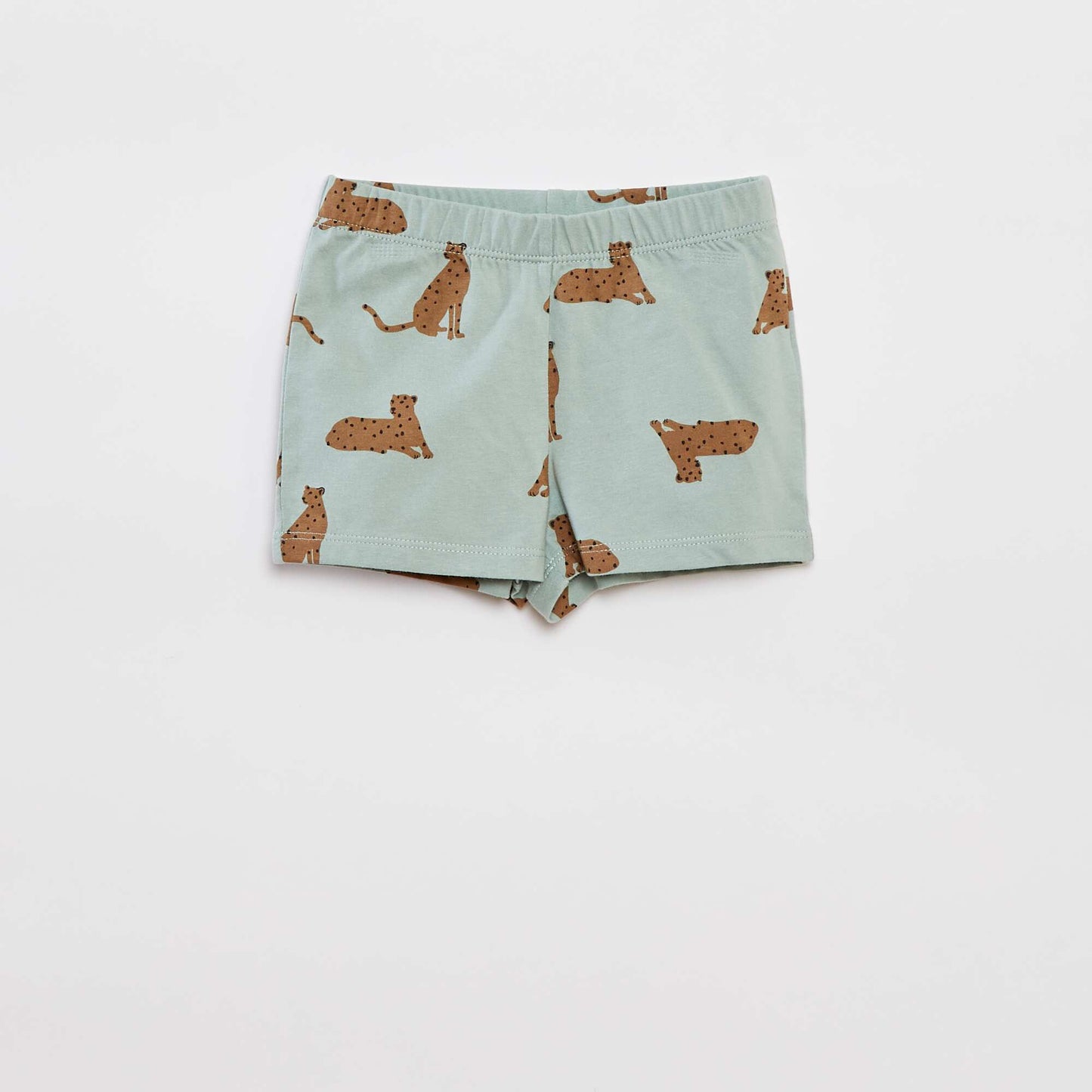 Pijama corto camiseta + short - 2 piezas AZUL