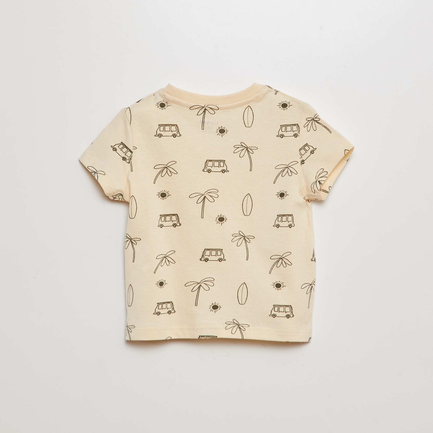 Camiseta con bolsillo en el pecho BLANCO