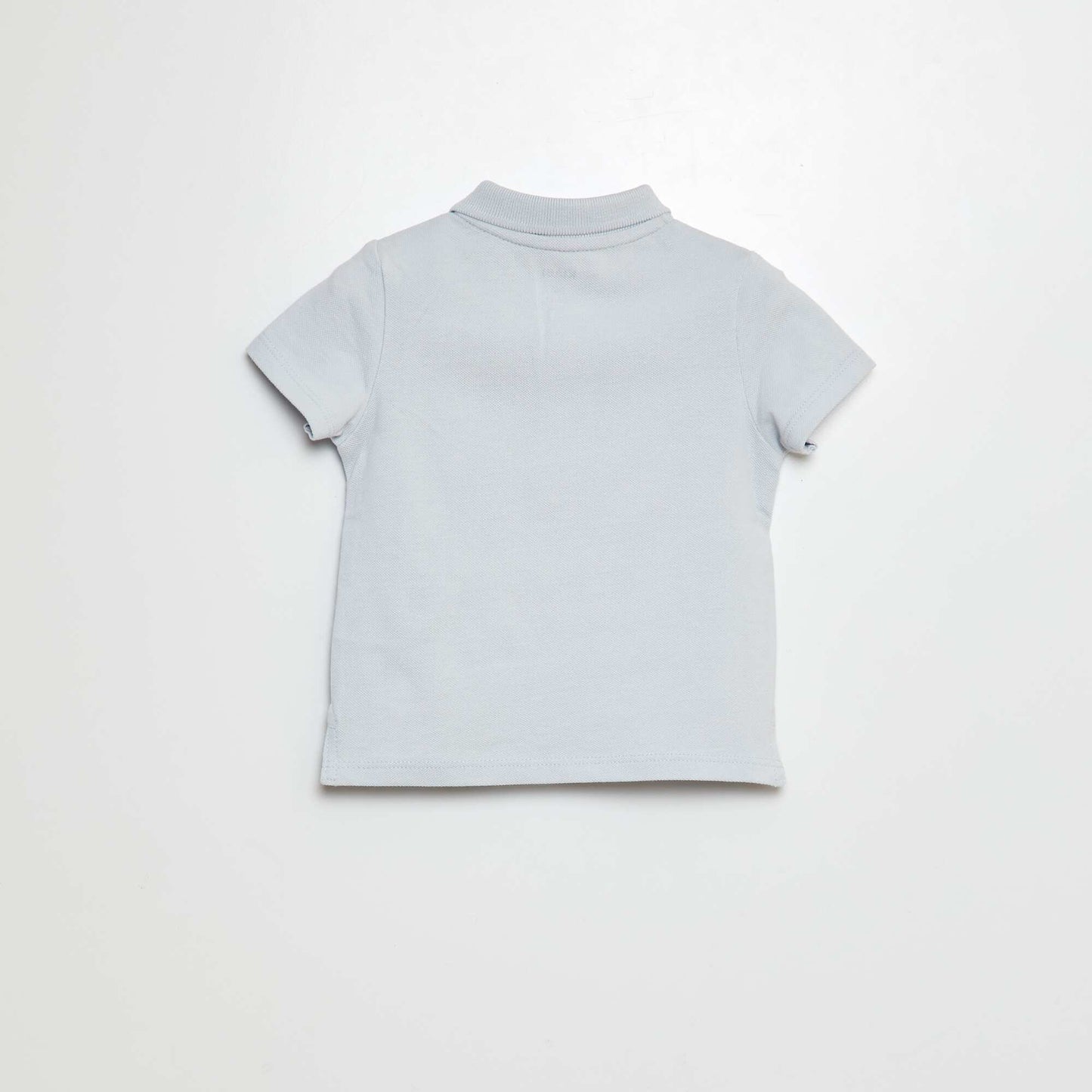 Remera de algodón piqué AZUL