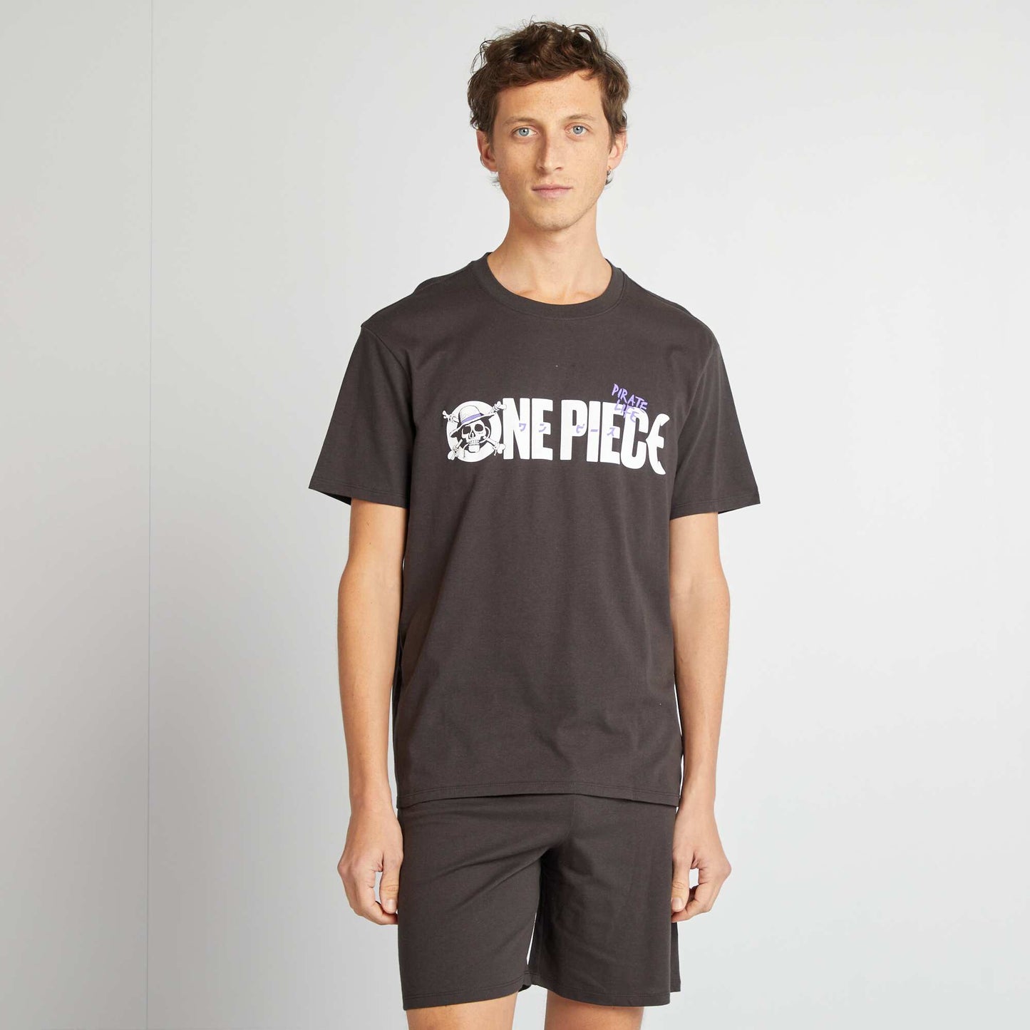 Pijama corto 'One Piece' - 2 piezas NEGRO
