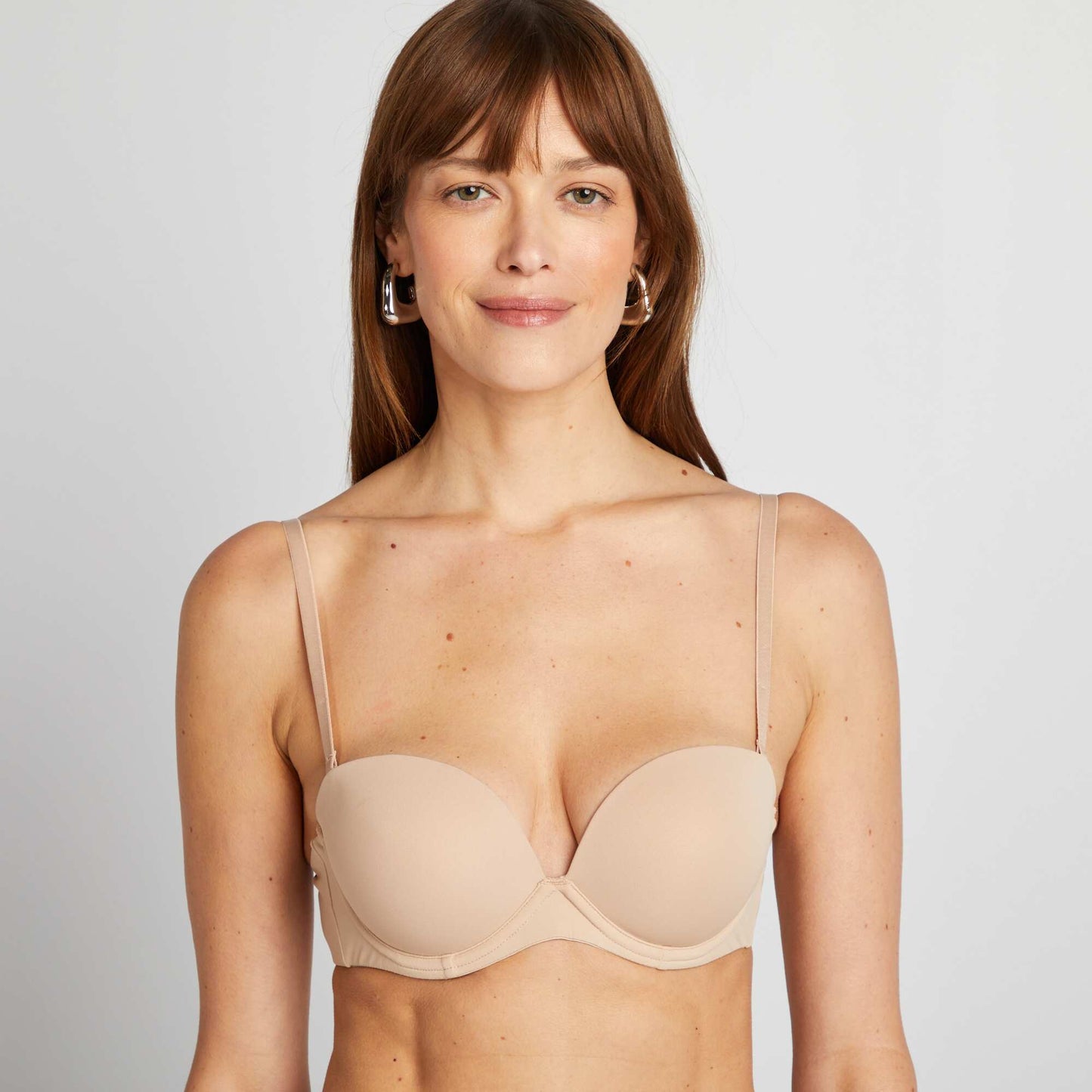 Sujetador bandeau invisible ROSA