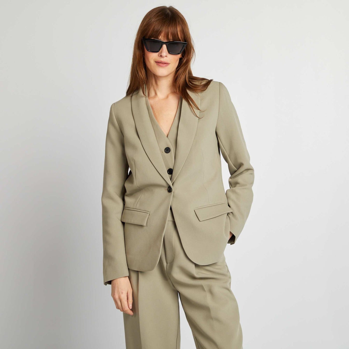 Chaqueta de traje VERDE