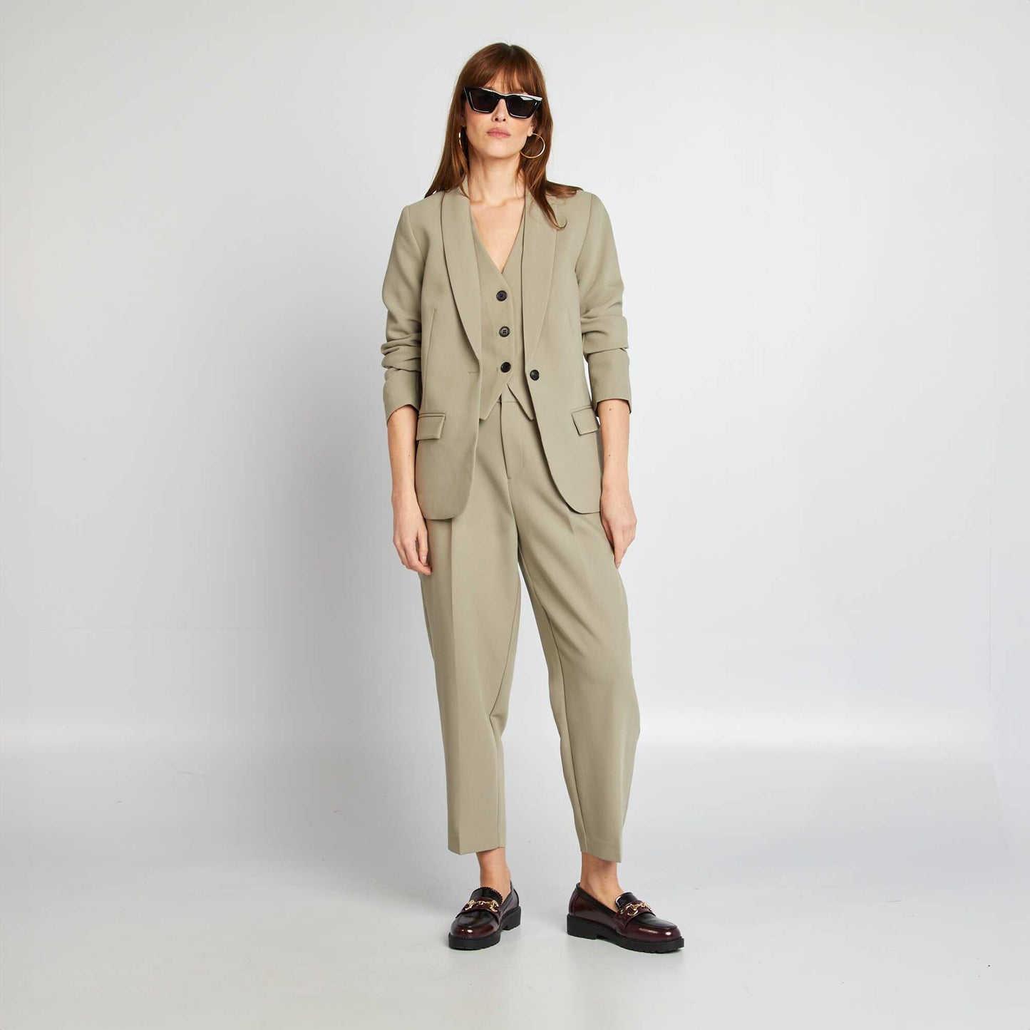 Chaqueta de traje VERDE