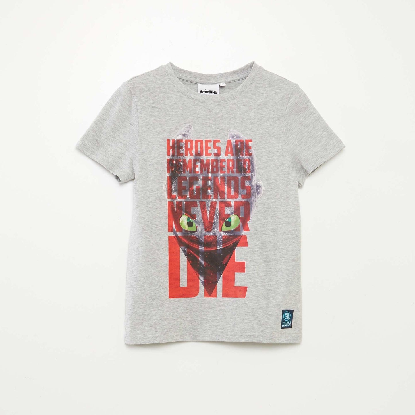 Camiseta 'Dragons' 'Universal' GRIS