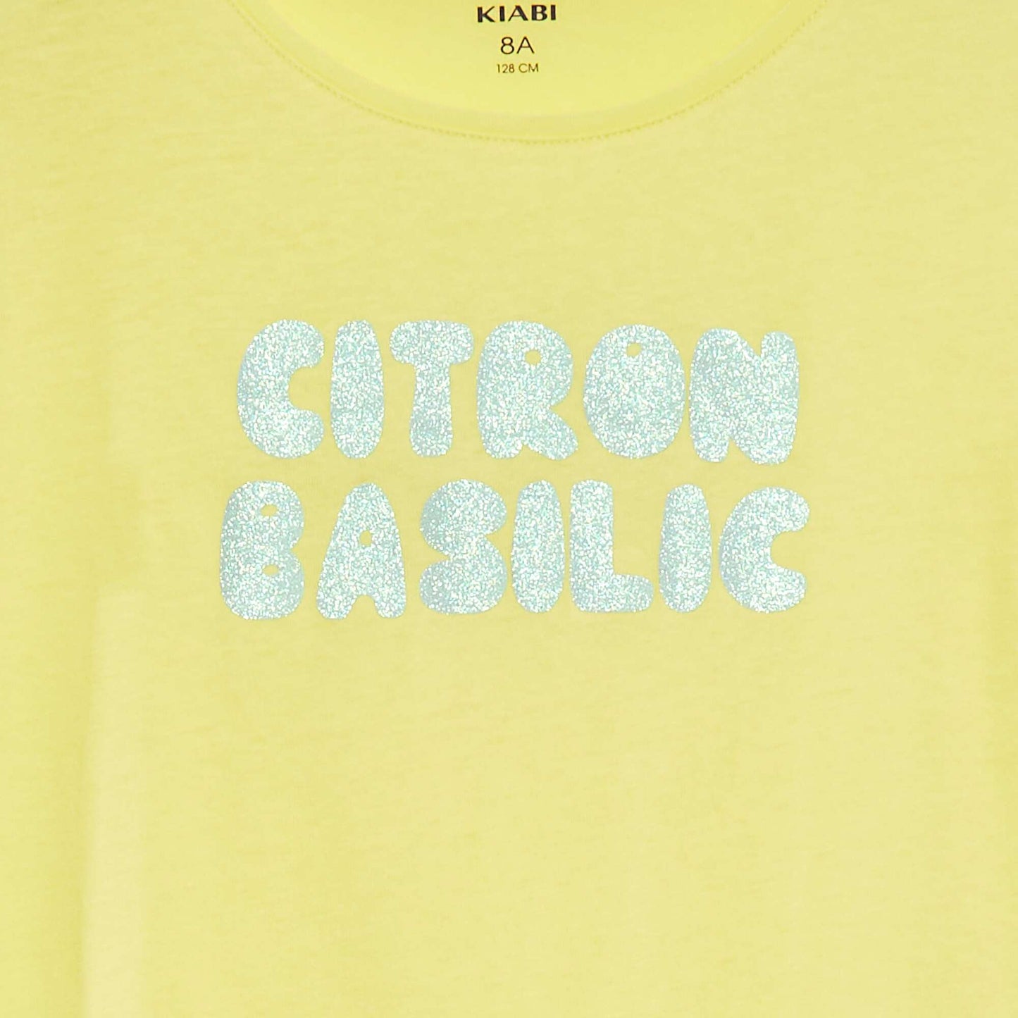 Camiseta de manga corta estampada AMARILLO