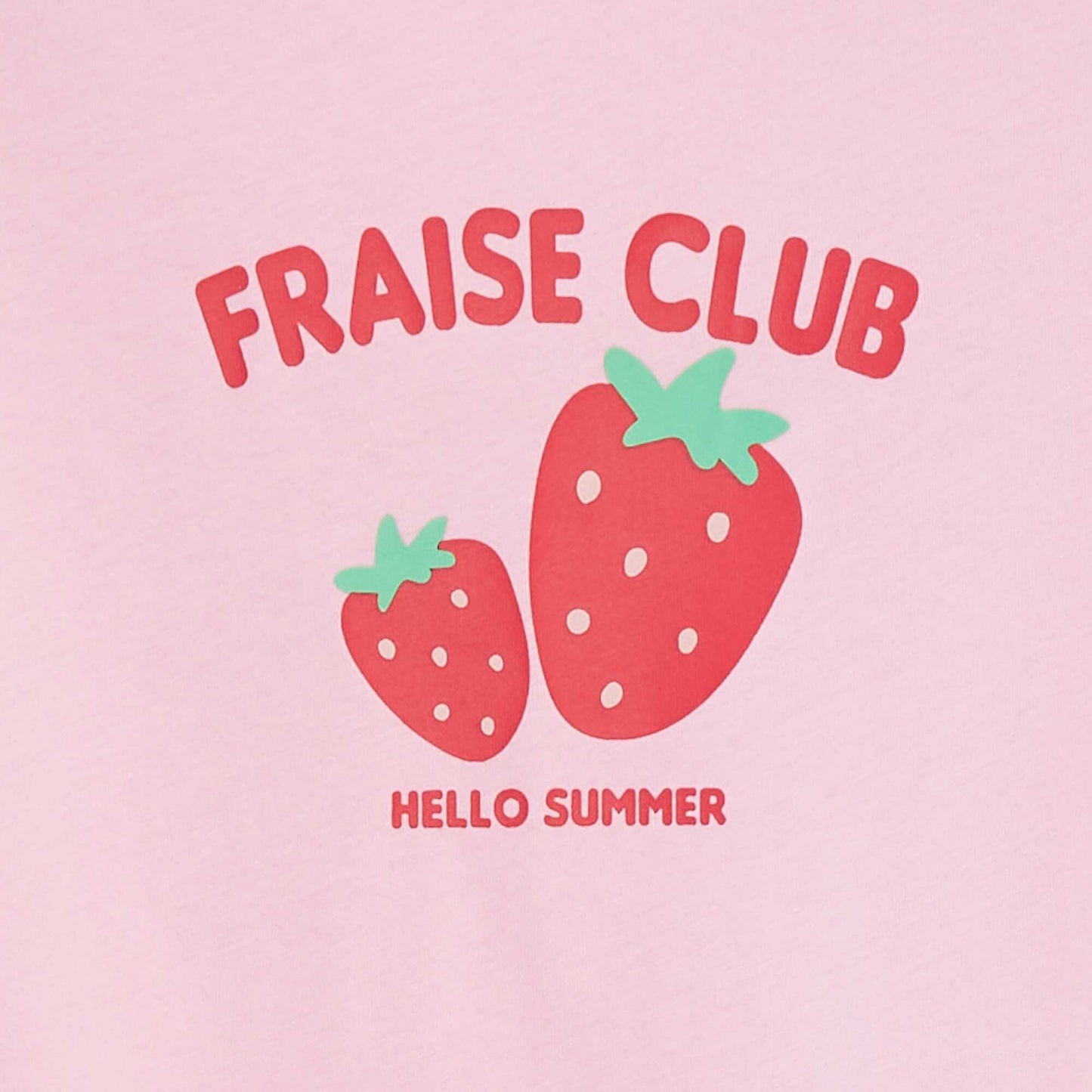 Camiseta de manga corta estampada ROSA
