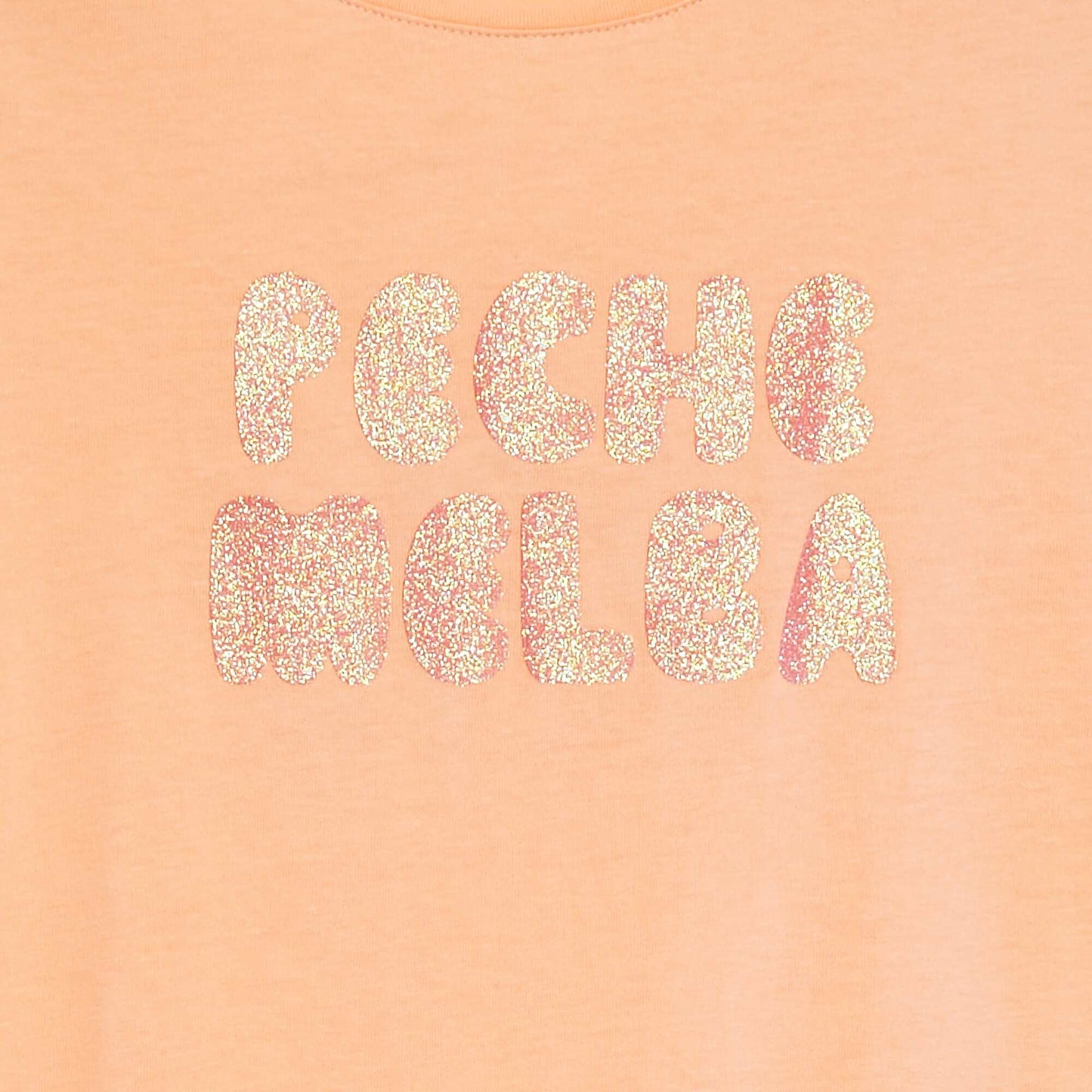 Camiseta de manga corta estampada NARANJA