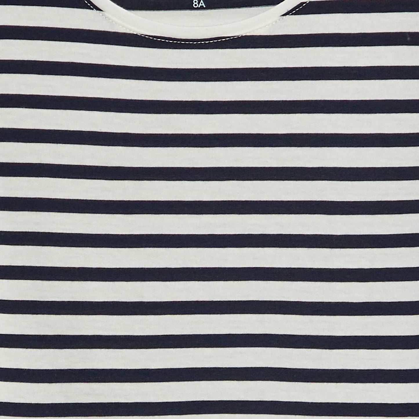 Camiseta de manga corta a rayas AZUL
