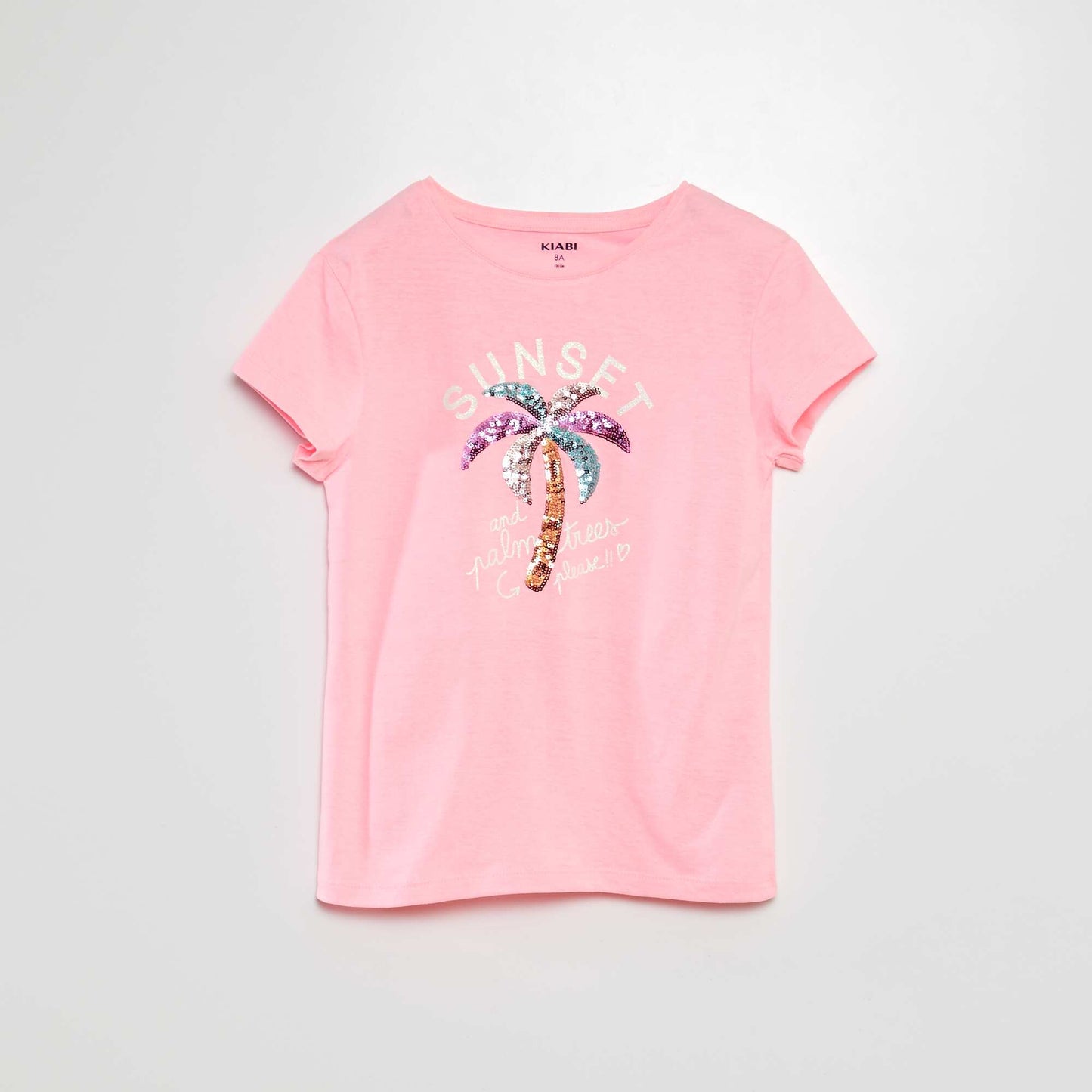 Camiseta con estampado de fantasía ROSA