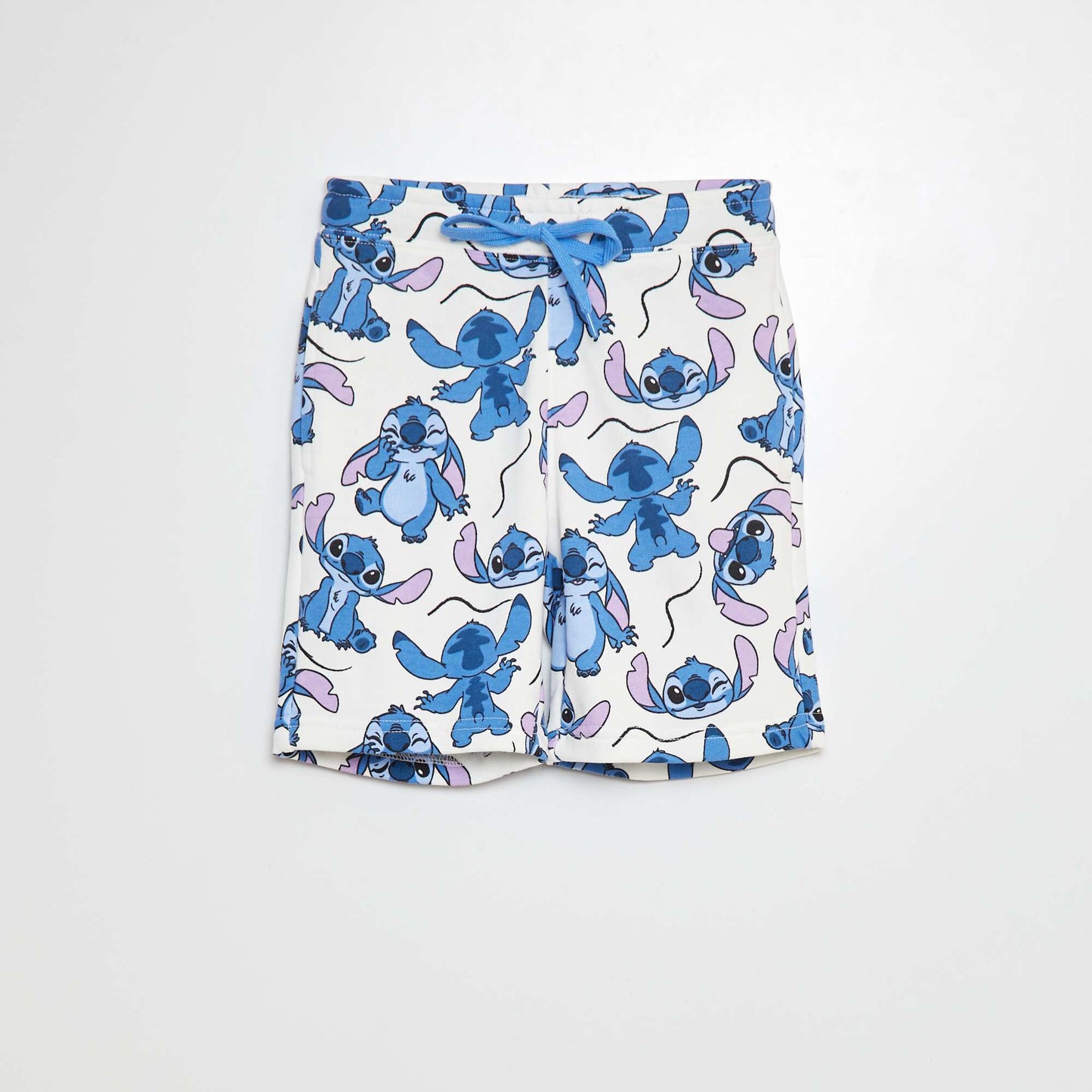 Short de chándal 'Stitch' BLANCO
