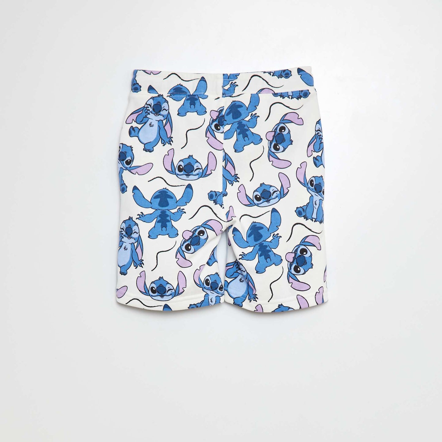 Short de chándal 'Stitch' BLANCO