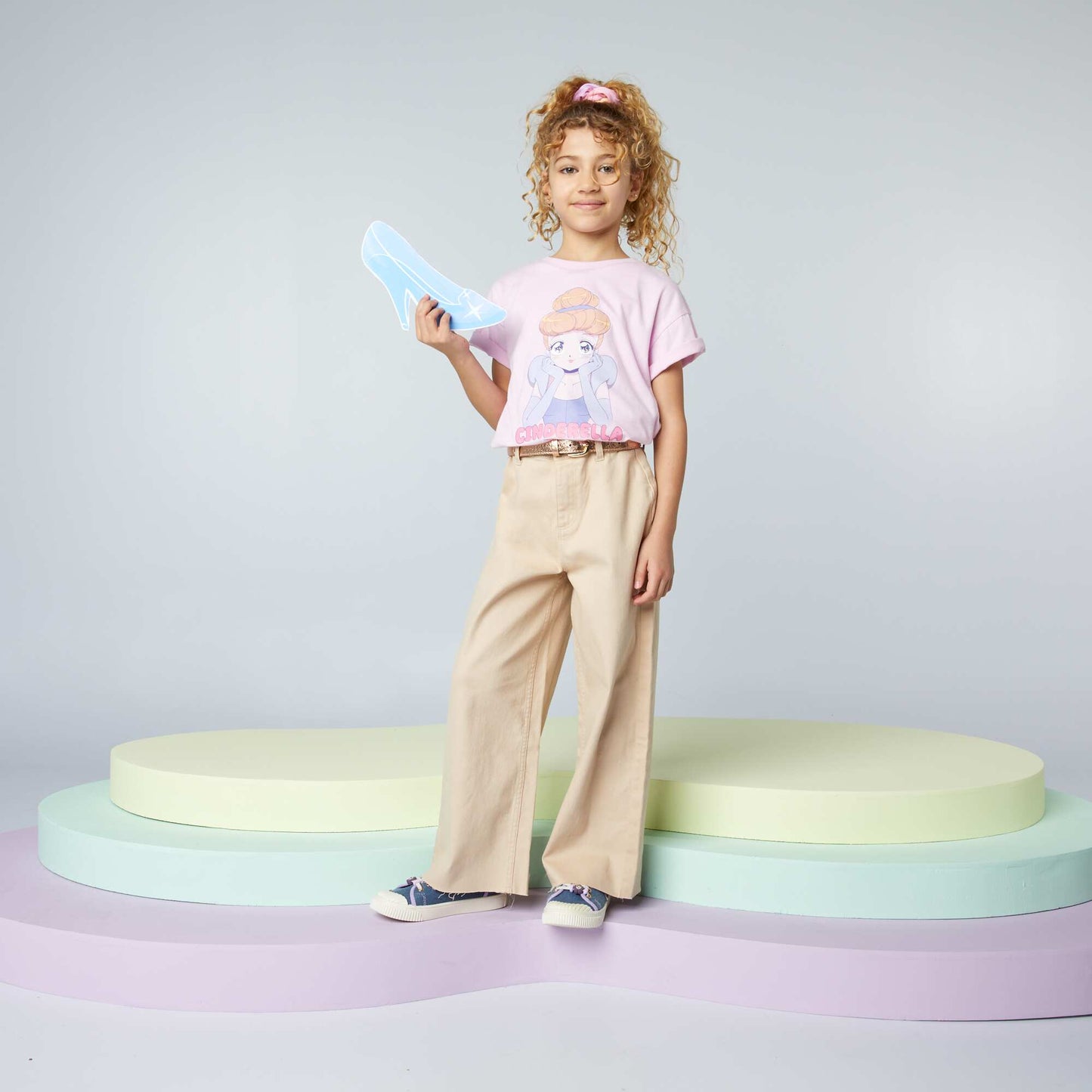 Camiseta 'Cenicienta' 'Disney' ROSA