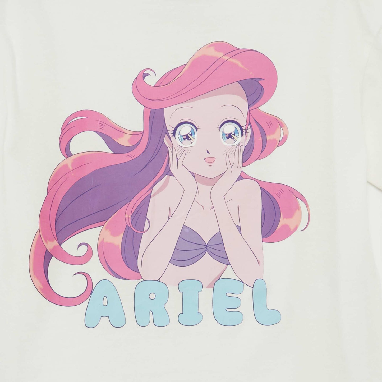 Camiseta 'Ariel' 'Disney' BLANCO