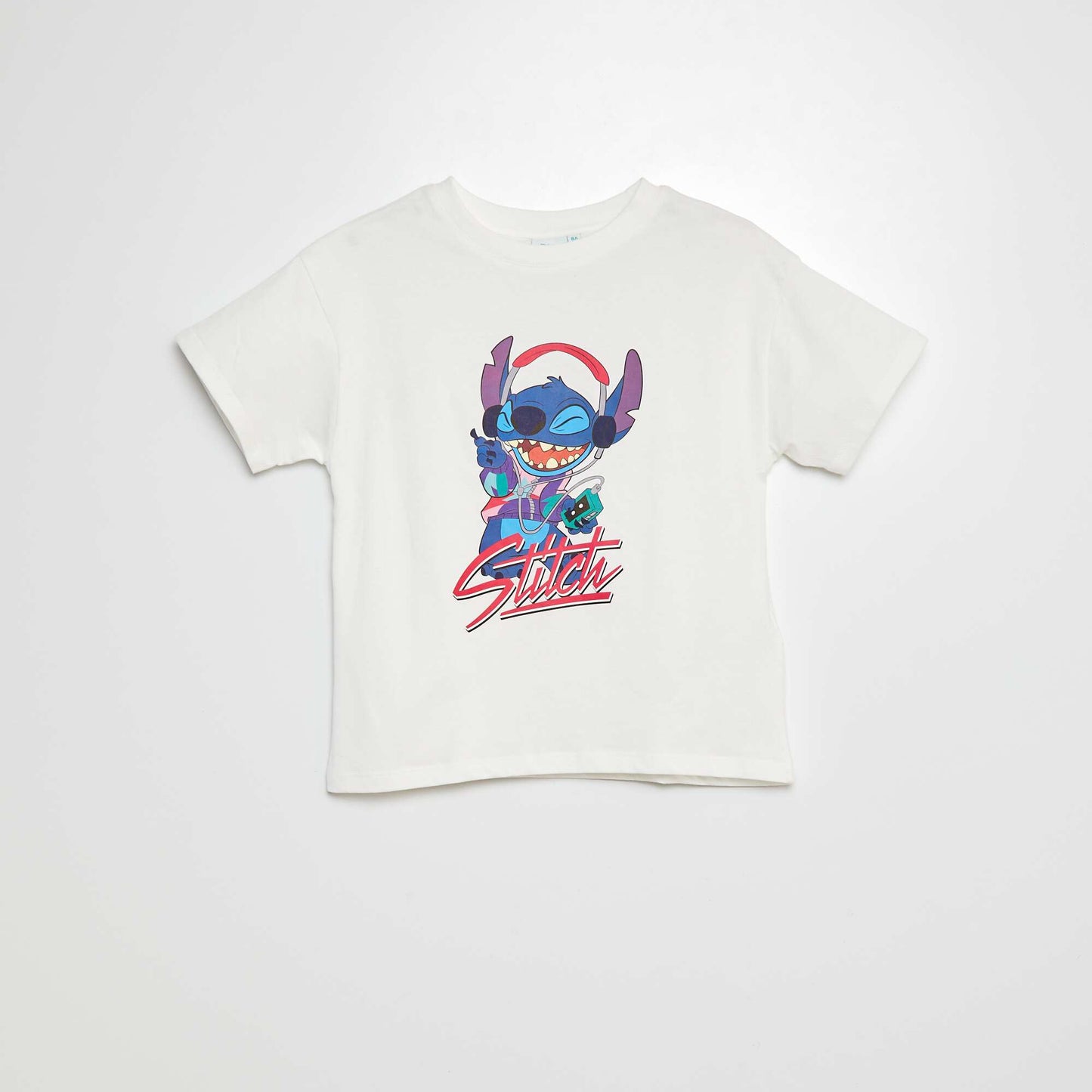 Camiseta de manga corta 'Disney' BLANCO
