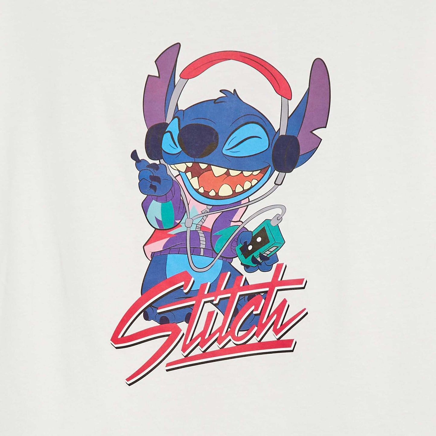 Camiseta de manga corta 'Disney' BLANCO