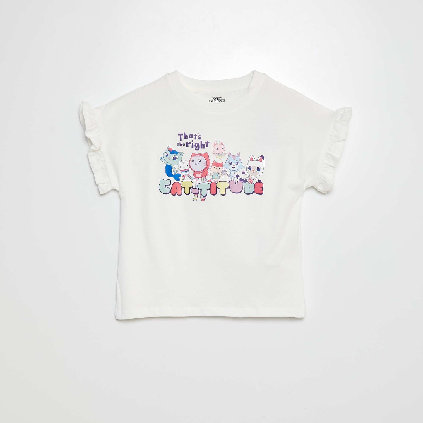 Camiseta 'La casa de muñecas de Gabby' BLANCO