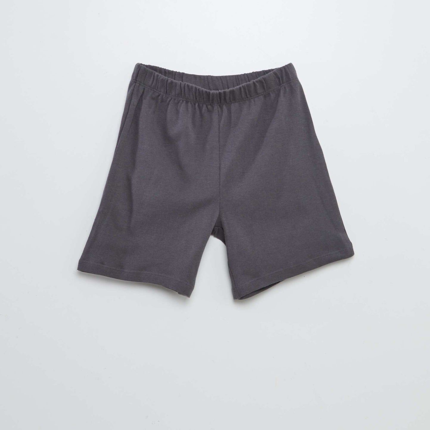 Conjunto de pijama corto con camiseta + short estampado - 2 piezas NARANJA