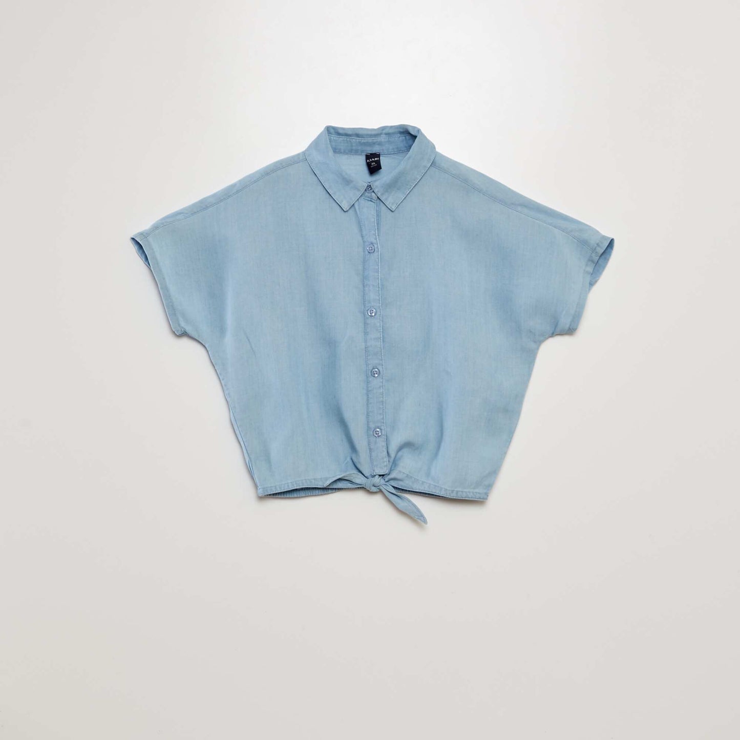 Blusa de tencel AZUL