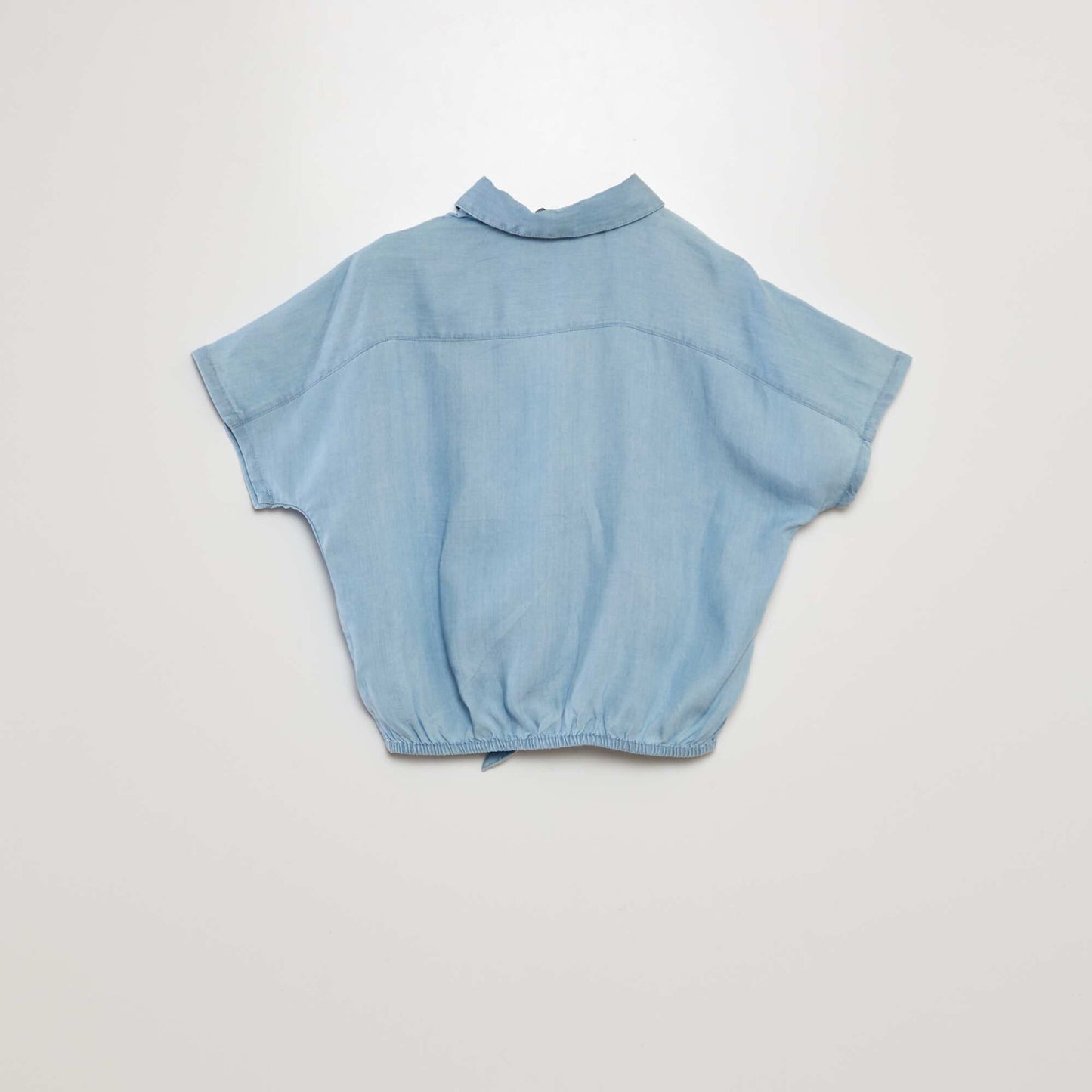 Blusa de tencel AZUL