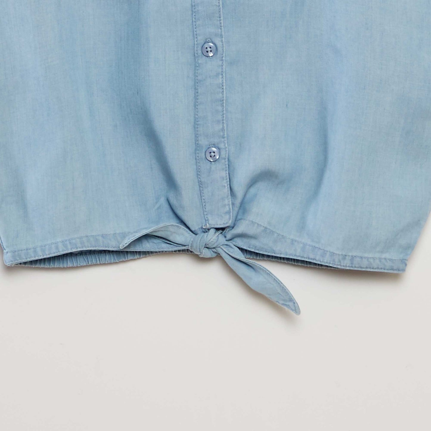 Blusa de tencel AZUL