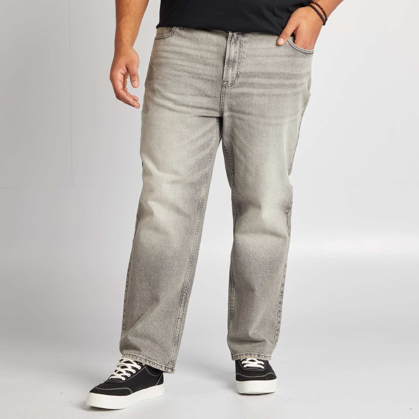 Jean relaxed fit GRIS