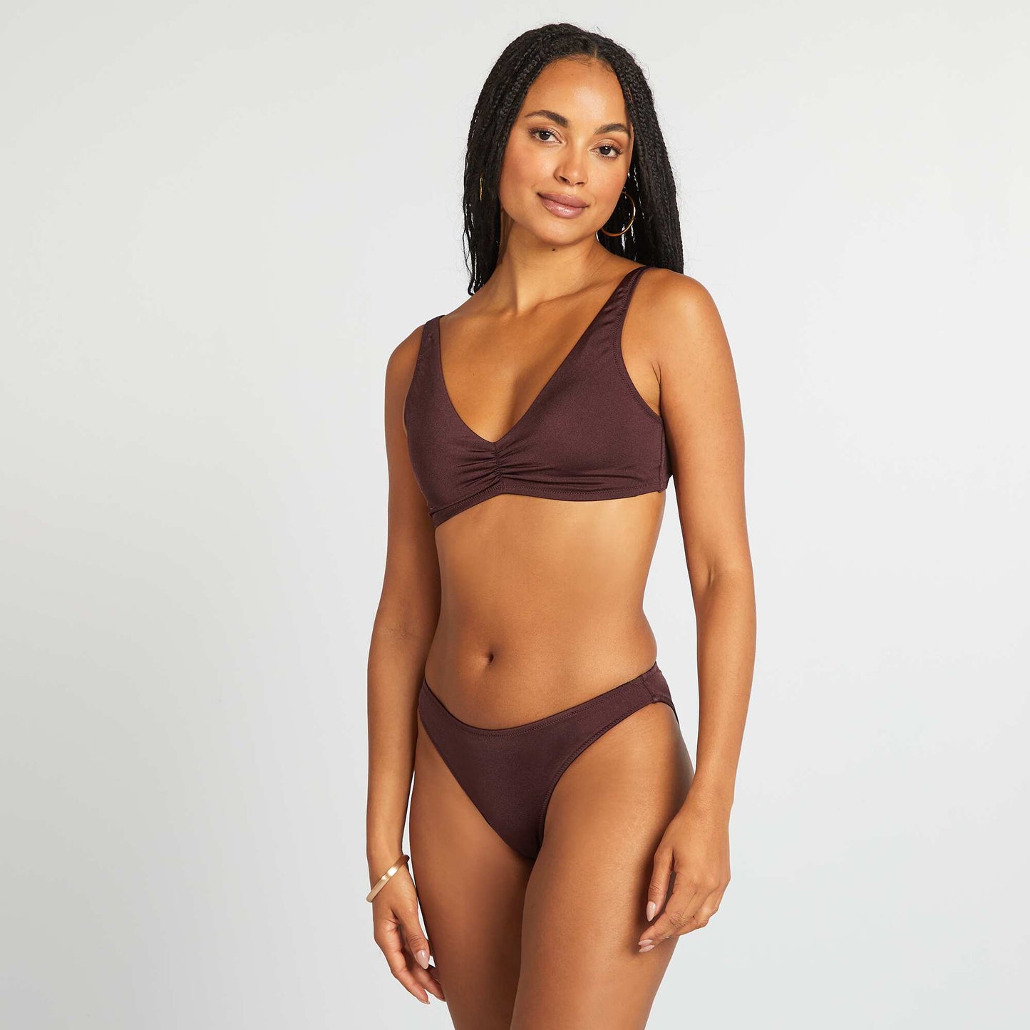 Sujetador de bikini brassière PURPURA