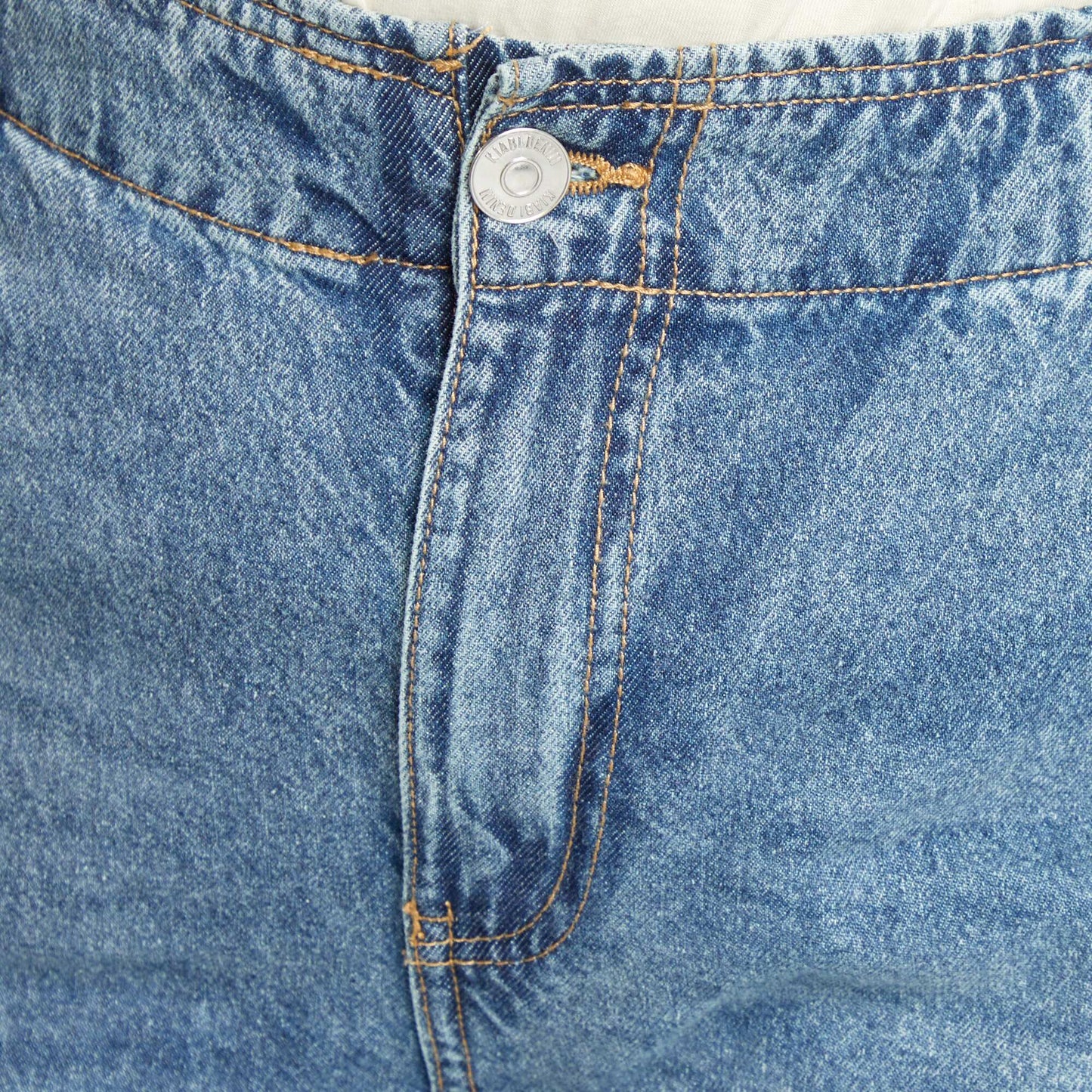 Jean con cintura elástica AZUL