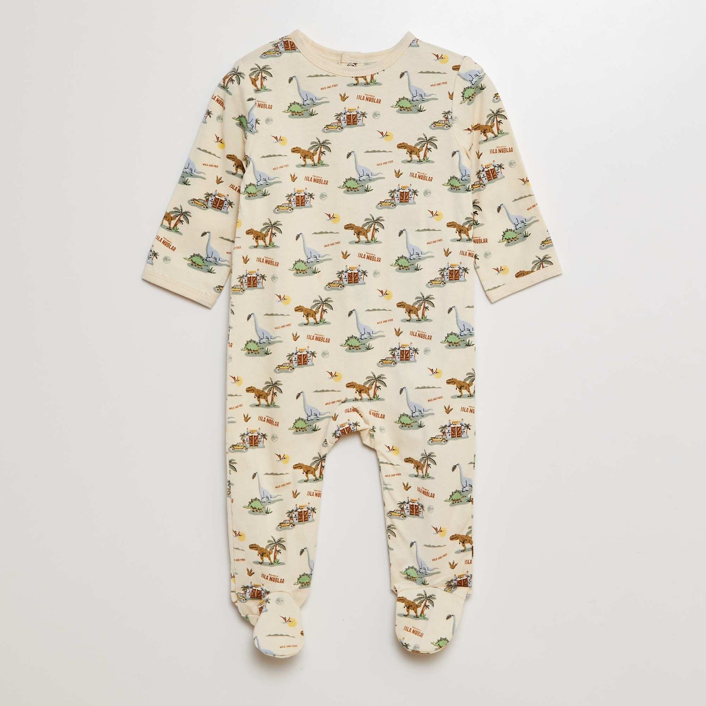 Pack de pijamas tipo pelele de punto - 2 piezas VERDE