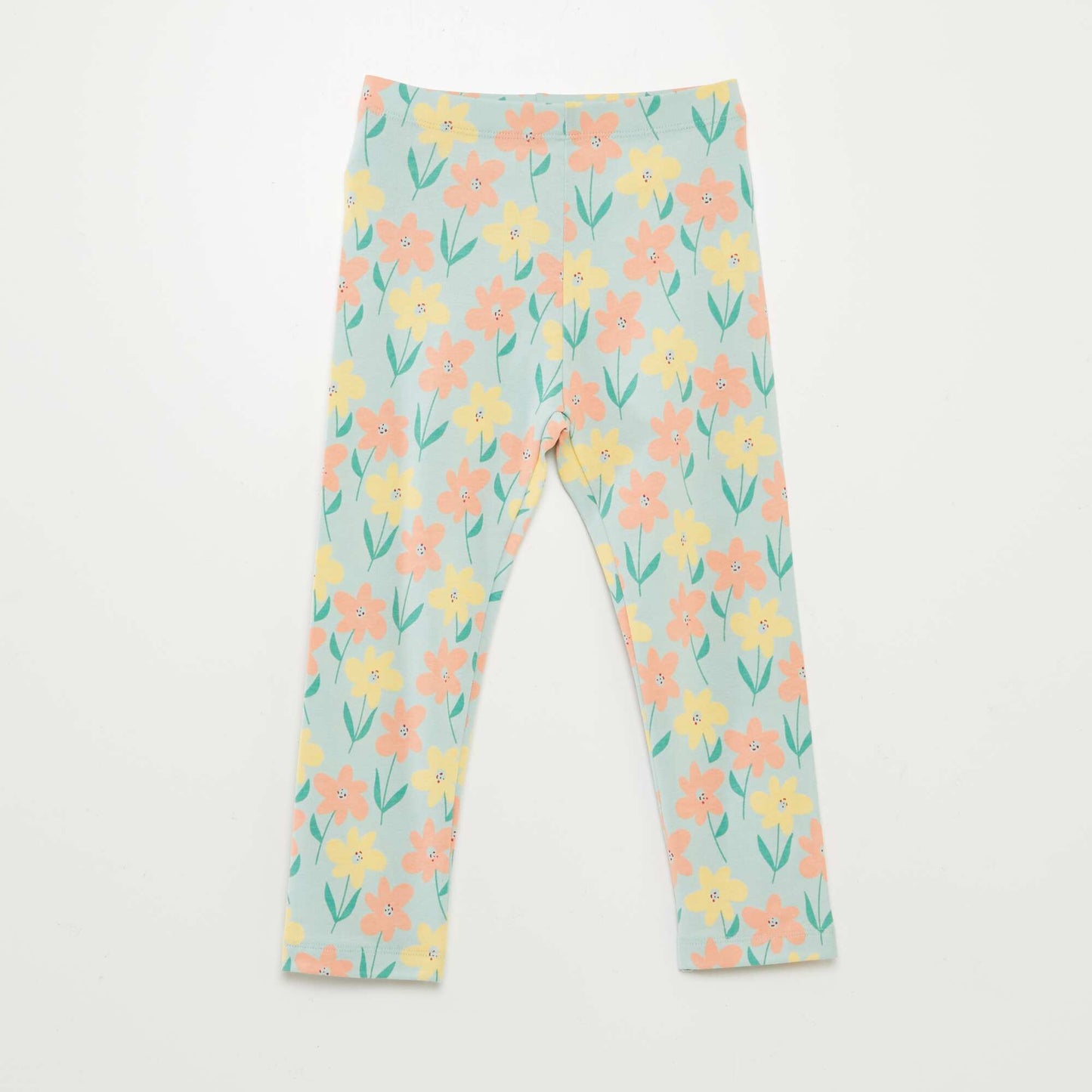 Pack de leggings tres cuartos con estampado VERDE