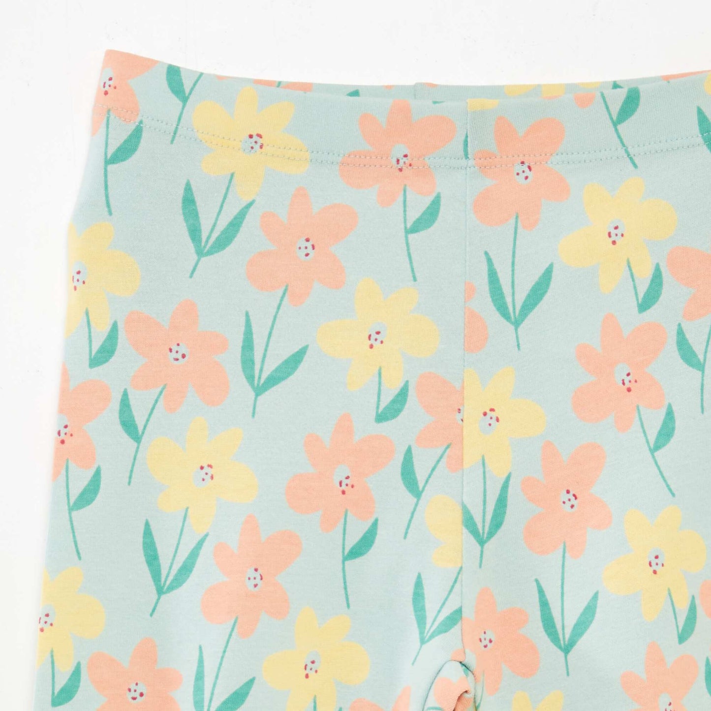 Pack de leggings tres cuartos con estampado VERDE