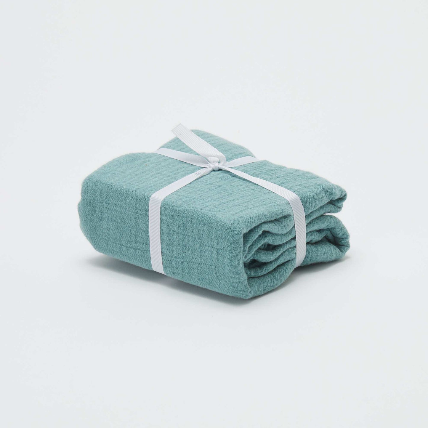 Funda de almohada de gasa de algodón 50 x 70 o 63 x 63 cm - Kiabi Home VERDE
