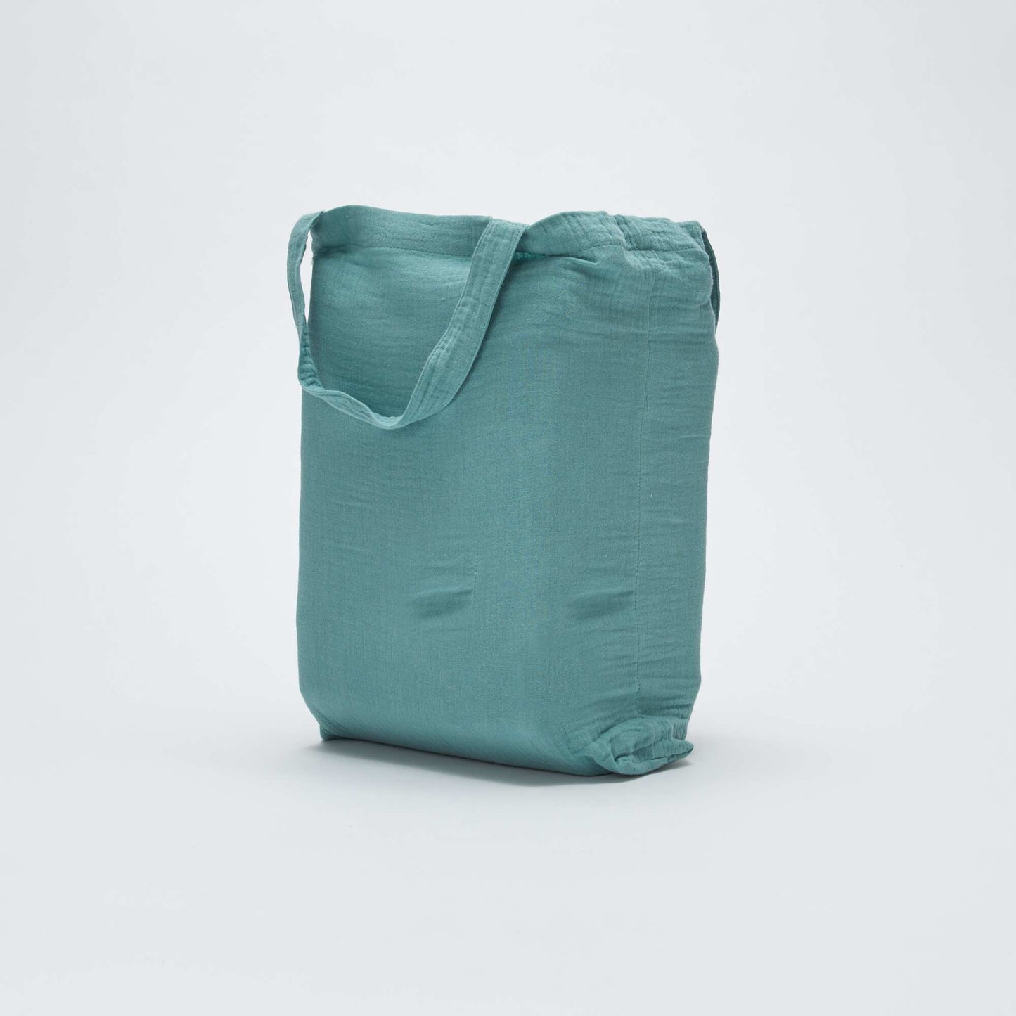 Juego de cama doble (260 x 240 cm) de gasa de algodón - Kiabi Home VERDE